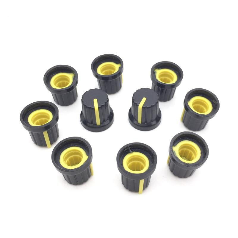 Knobs Black & Yellow