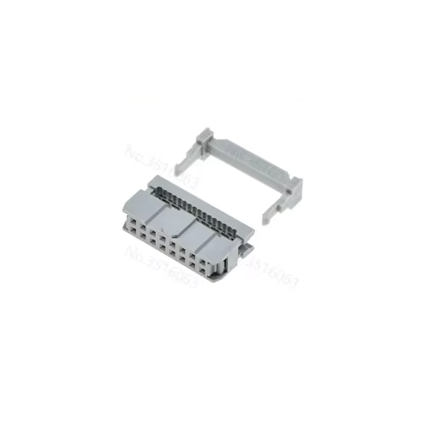 Grey 16-pin IDC connector