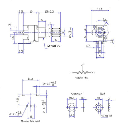 Potentiometer T-18